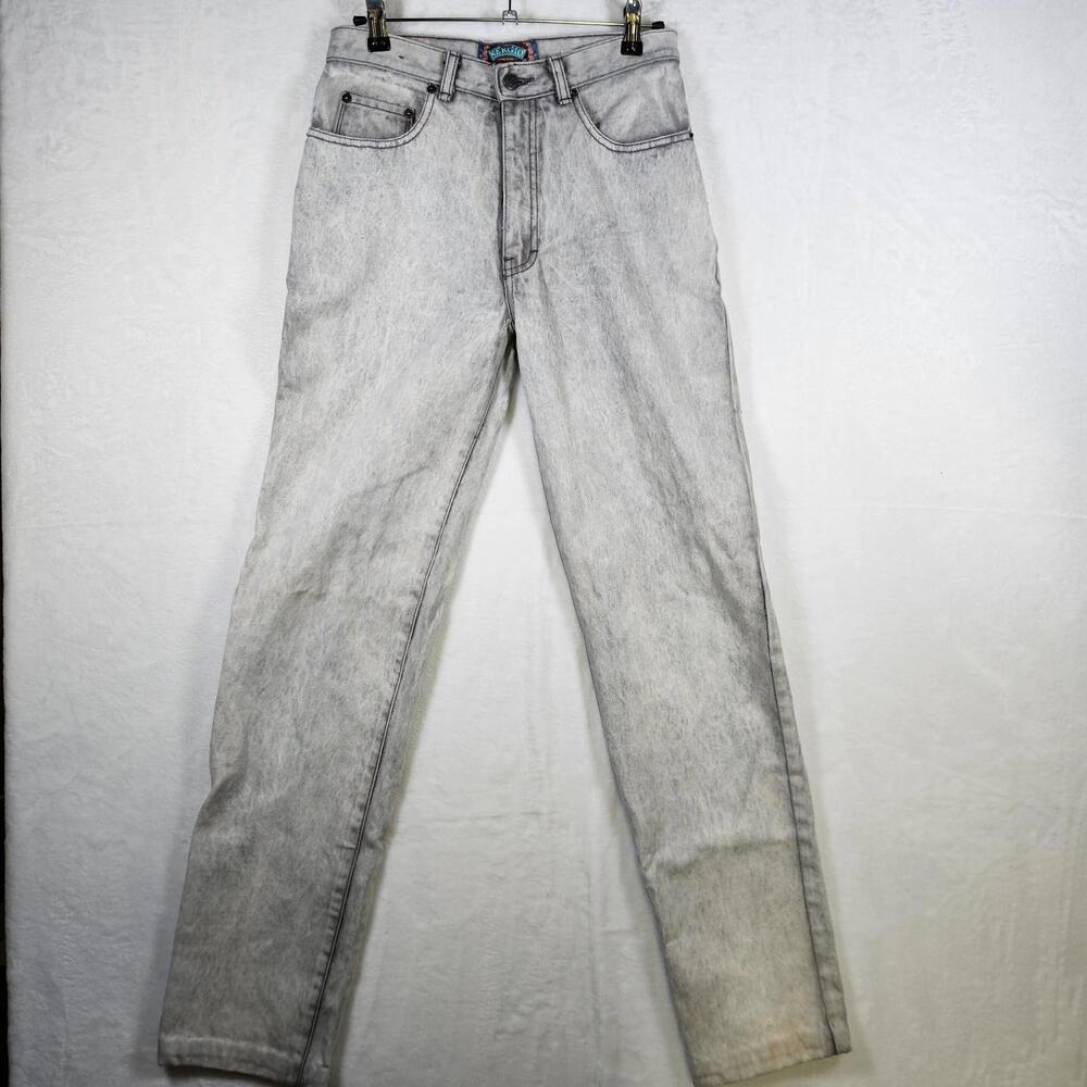Vintage Sergio Silverwash Jeans‎ Cotton Size 29 Waist Hong Kong